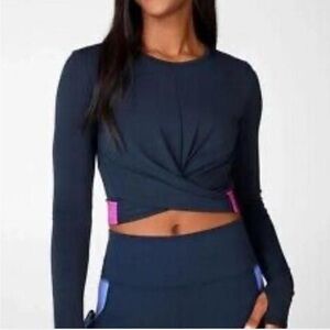 Fabletics Eco-Conscious Front Twist L/S Top
